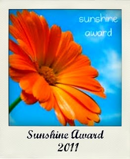 Sunshine Award and Best Blog Award