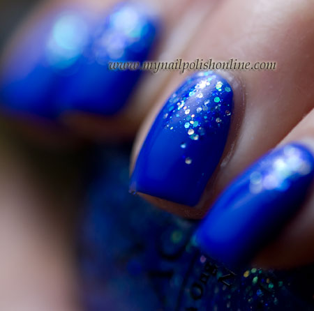 H&M - Blue My Mind with OPI - Last Friday Night