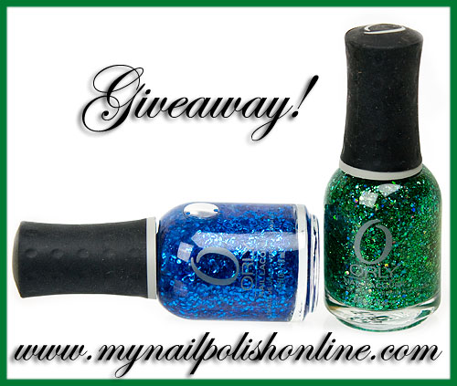 Giveaway - Orly Mermaid Tale and Orly Spazmatic