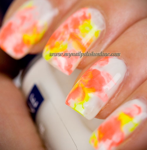 Marbling with neons