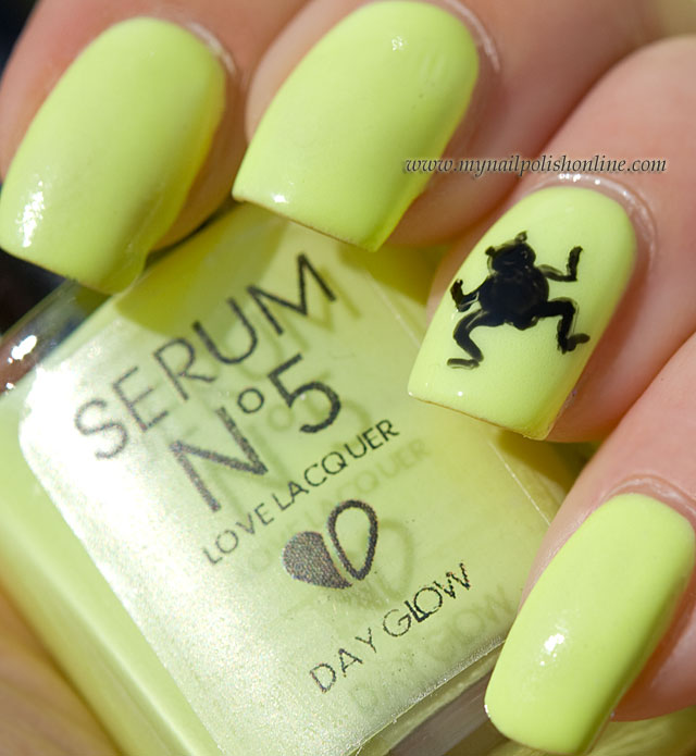 Serum No 5 - Dayglow with frog in sunlight