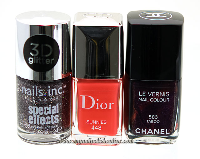 Nails Inc, Dior and Chanel
