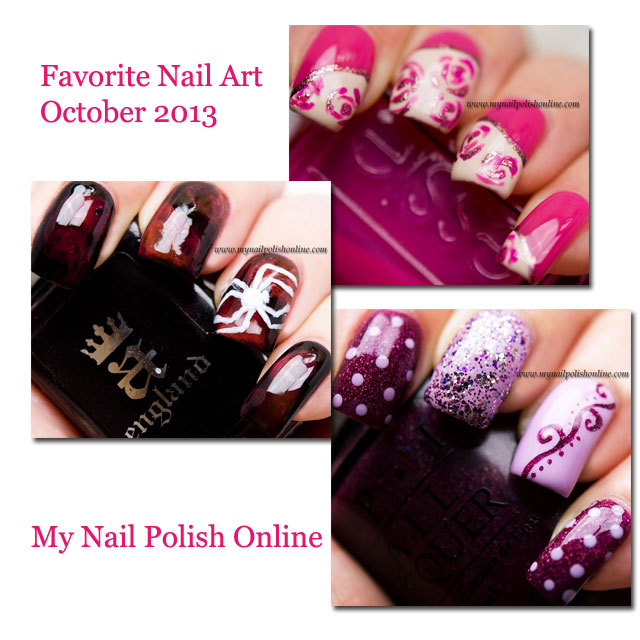 October 2013 Favorite Nail Art