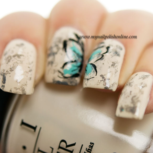 Nail Art Sunday - Vintage Butterfly