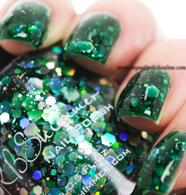 KB Shimmer - Green Hex and Glam