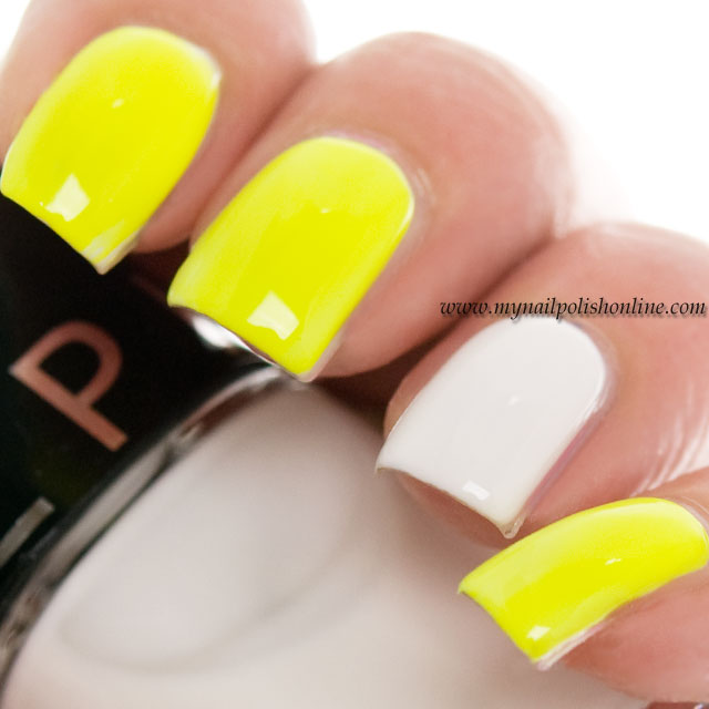 The base for the Neon Water Spotted Nail Art