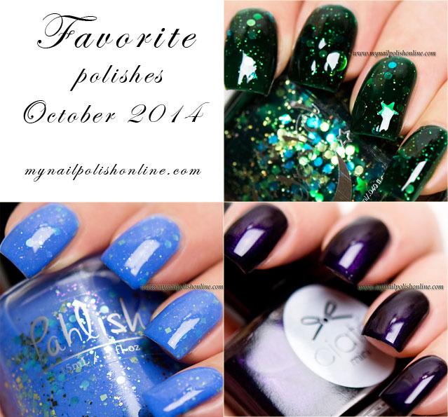 Favorite Polishes Oct 2014