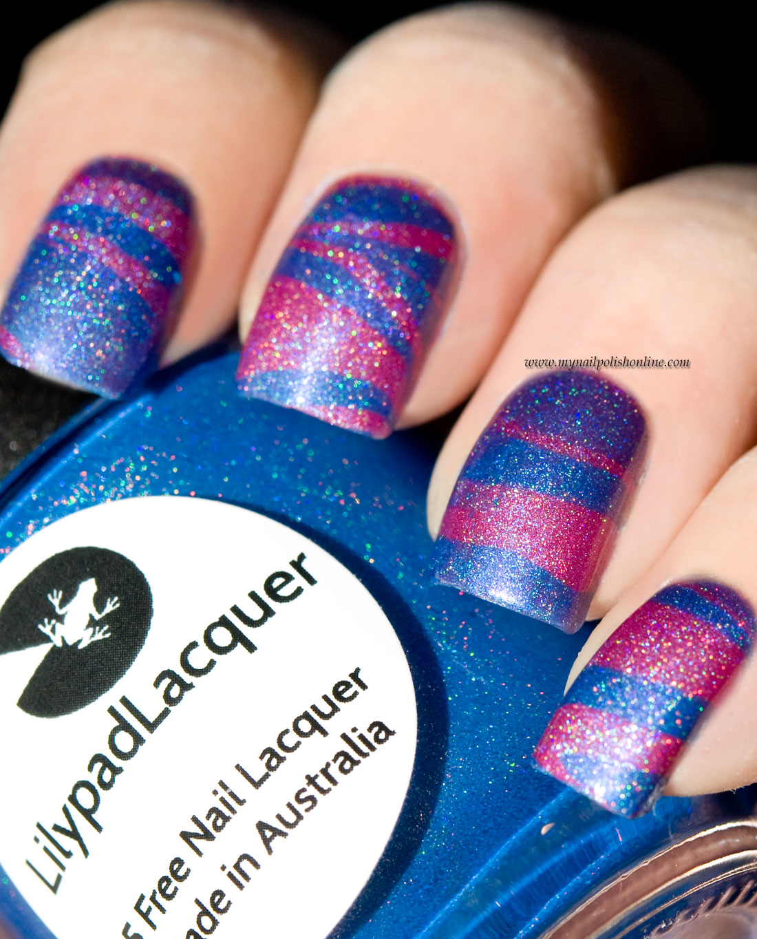 Water marbling with Lilypad Lacquers 