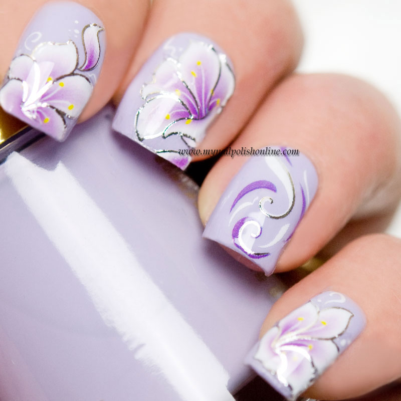 Nail Art with Water Decals