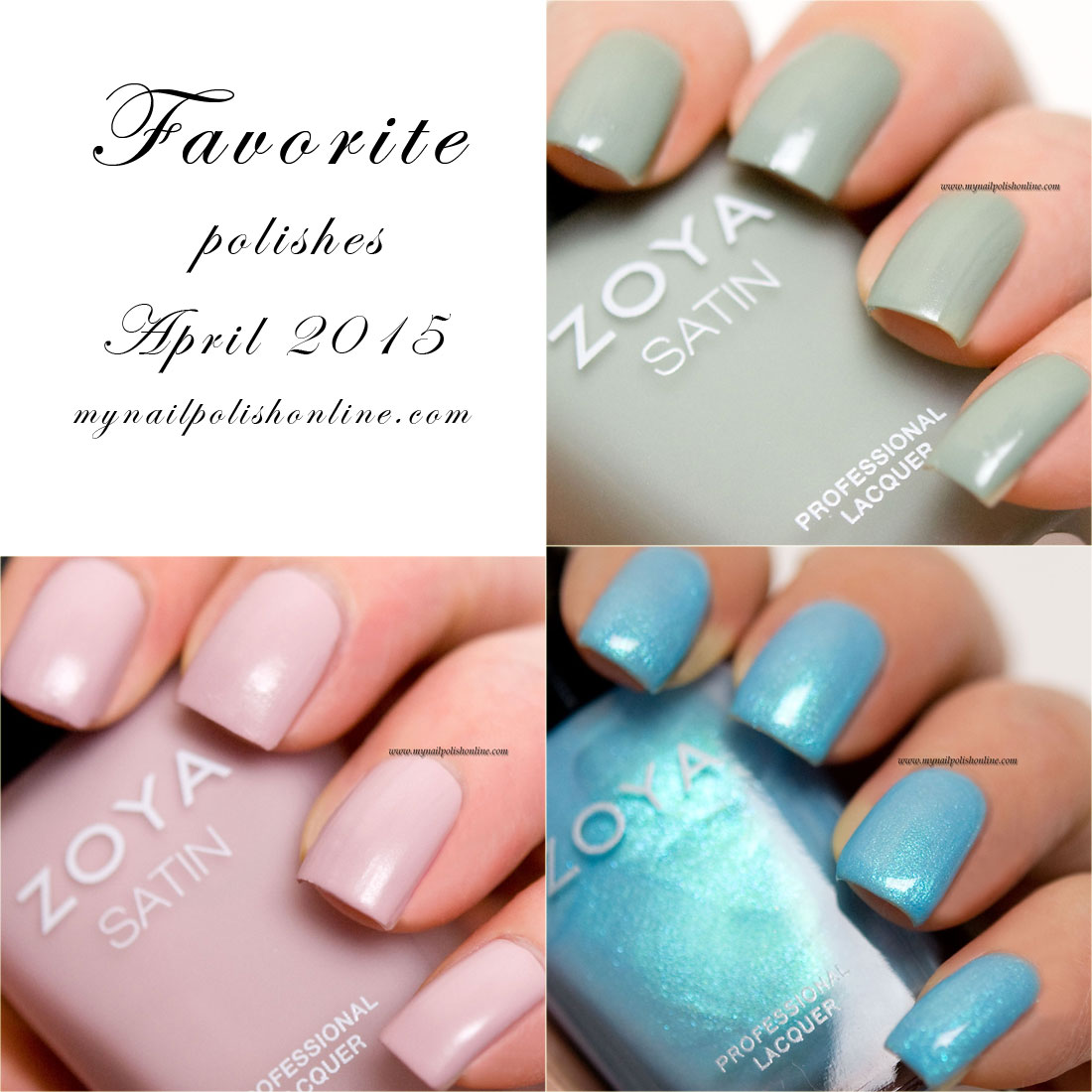 Favorite polishes for April 2015