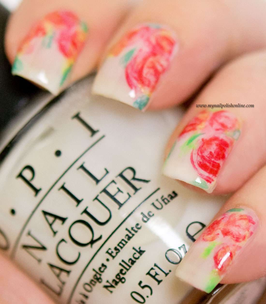 Nail Art - Roses
