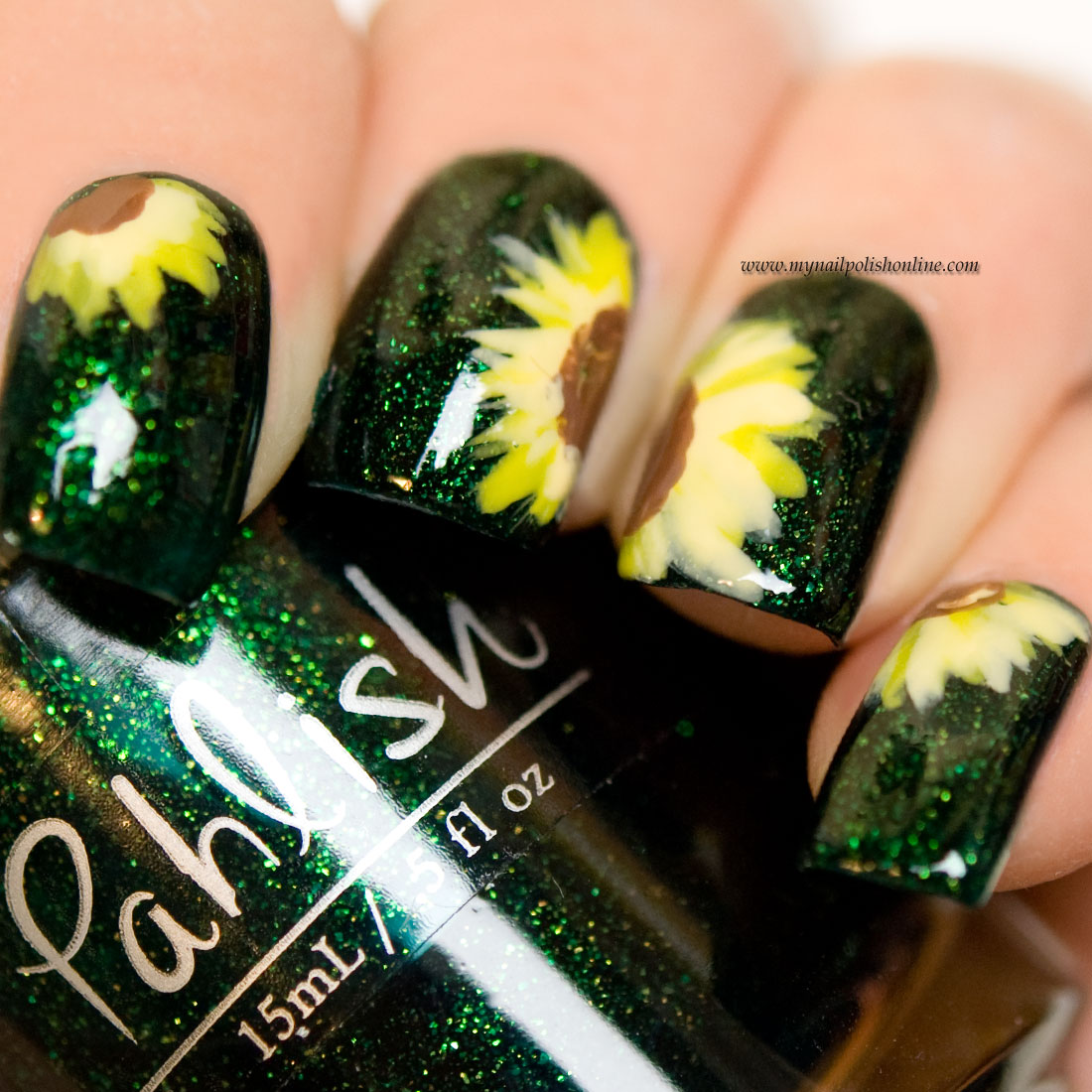 Nail Art - Sunflowers