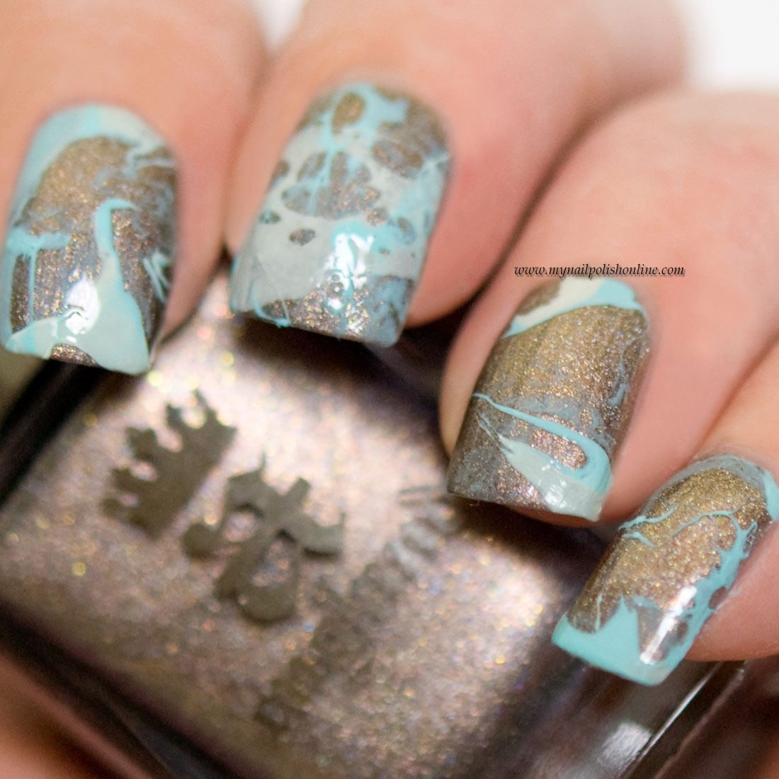 Nail Art - Water Spotted