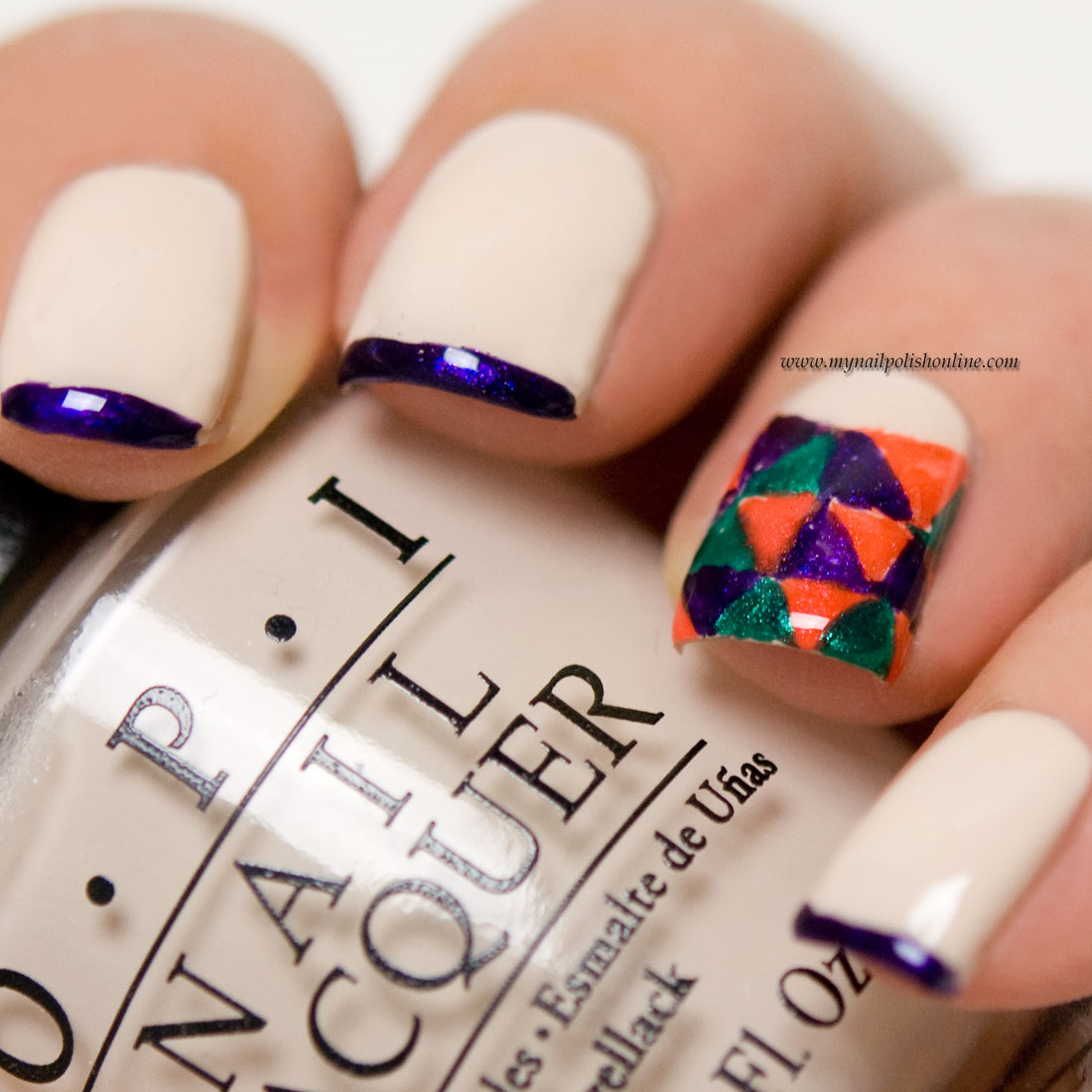 Nail Art - Triangles