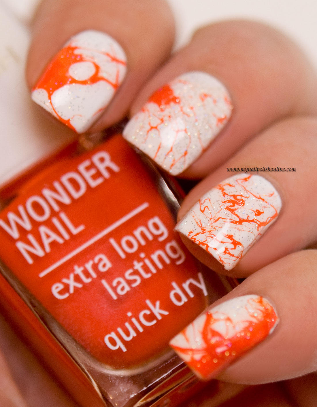 31DC2015 - Day2 Orange Nails - My Nail Polish Online