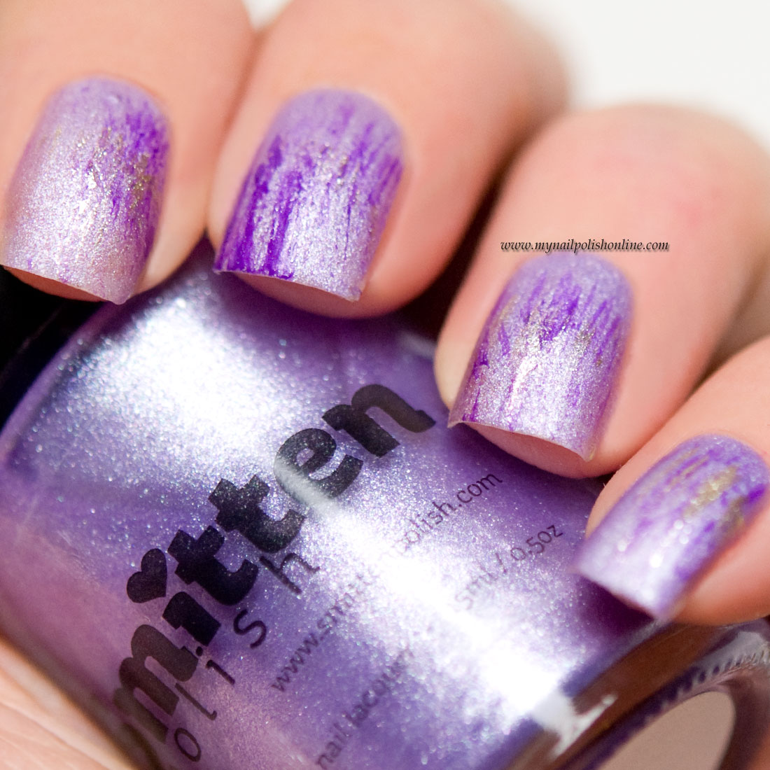 31DC2015 - Day 6 Violet nails