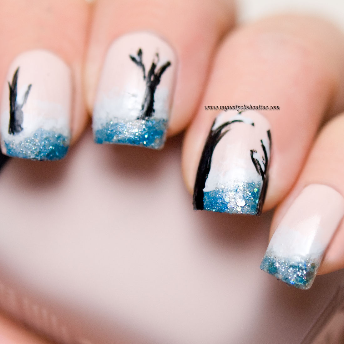 Nail Art - Winter nails