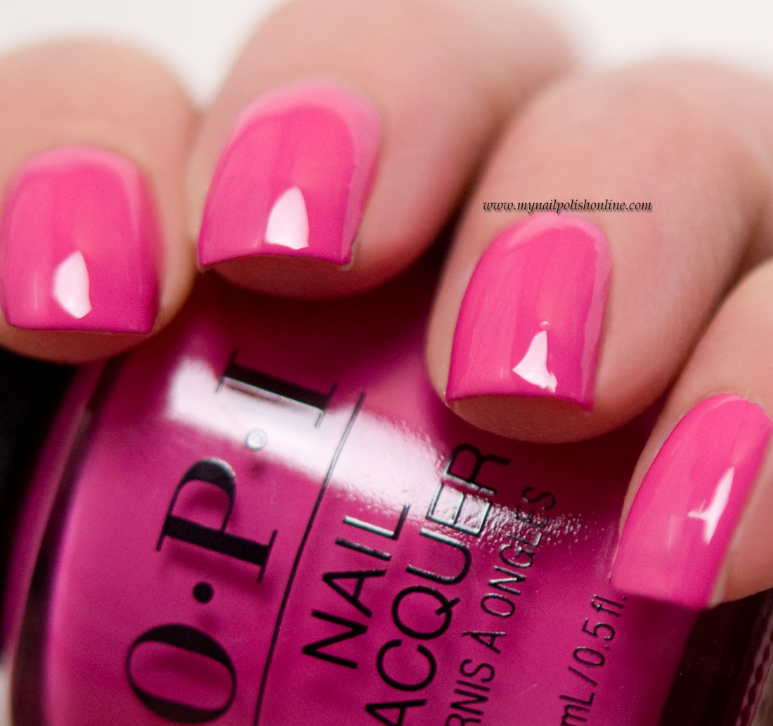 OPI No turning back from Pink Street