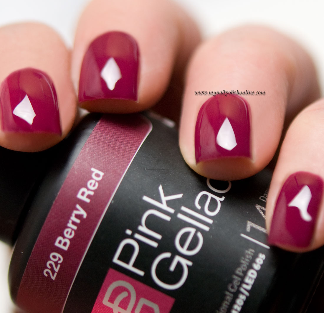 Pink Gellac Berry Red