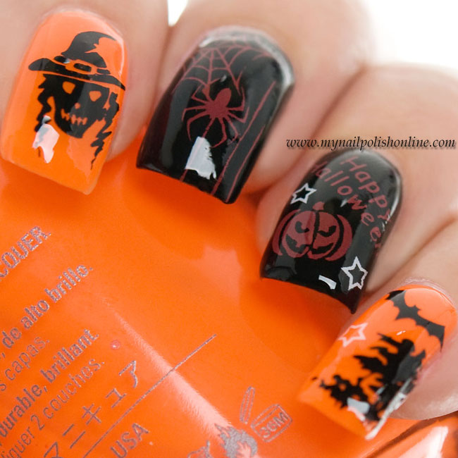 Nail Art Sunday - Halloween nails - My Nail Polish Online