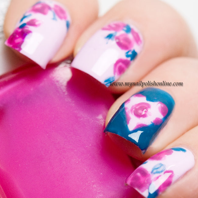 Valentine's Week - Roses and a heart - My Nail Polish Online