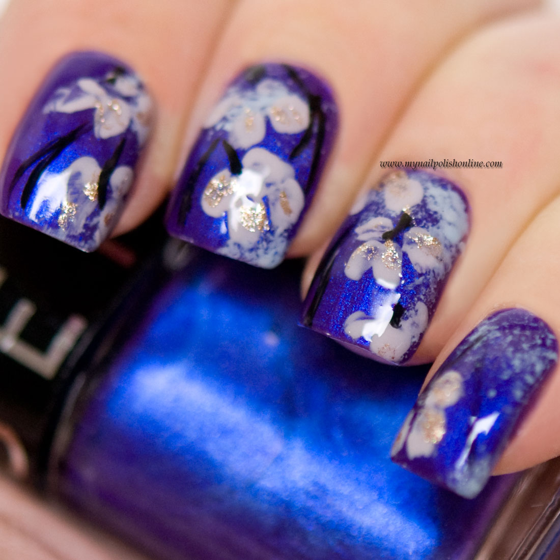 31DC2015 - Day14 Flowers - My Nail Polish Online