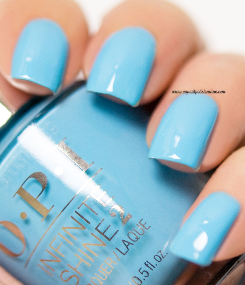 OPI Infinity Shine - To Infinity and Blue-yond - My Nail Polish Online